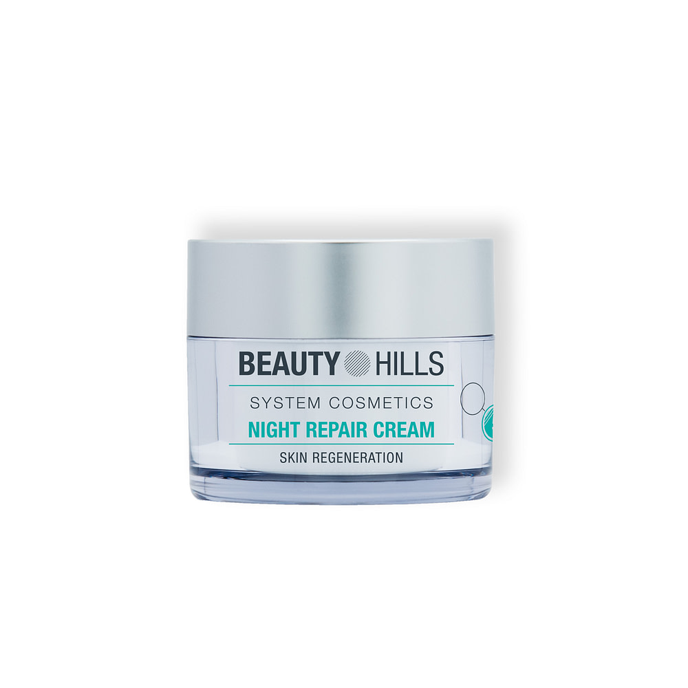 Gesichtscreme Night Repair Cream vor weißem Hintergrund