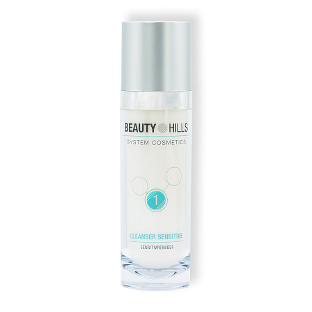 Cleanser Sensetive Reinigungsgel vor weißem Hintergrund